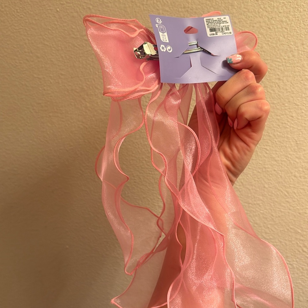 Pink bow - Picture 5 of 5